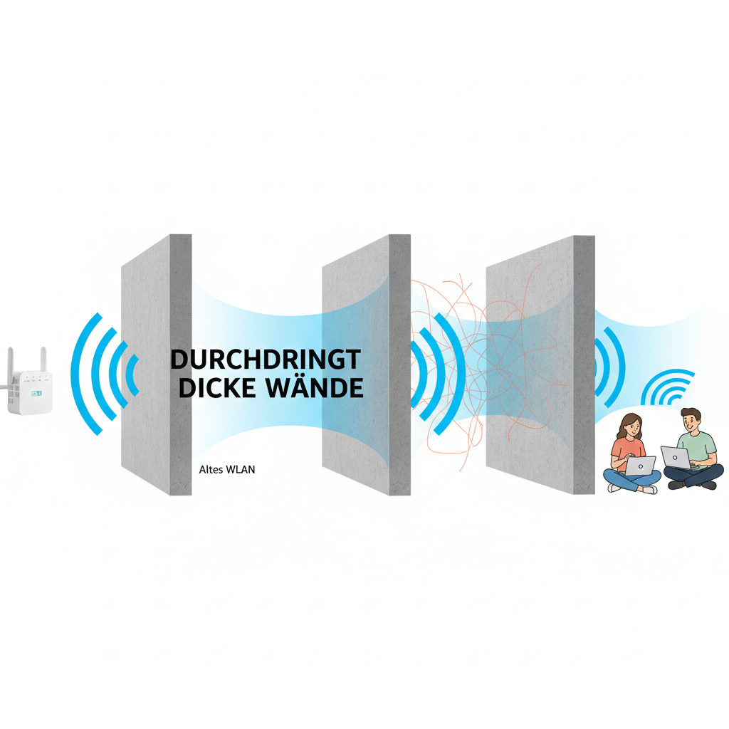 WiFi durch Wände